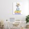 Stupell Industries Flowers Vase On Books Canvas, design by Marcus Prime